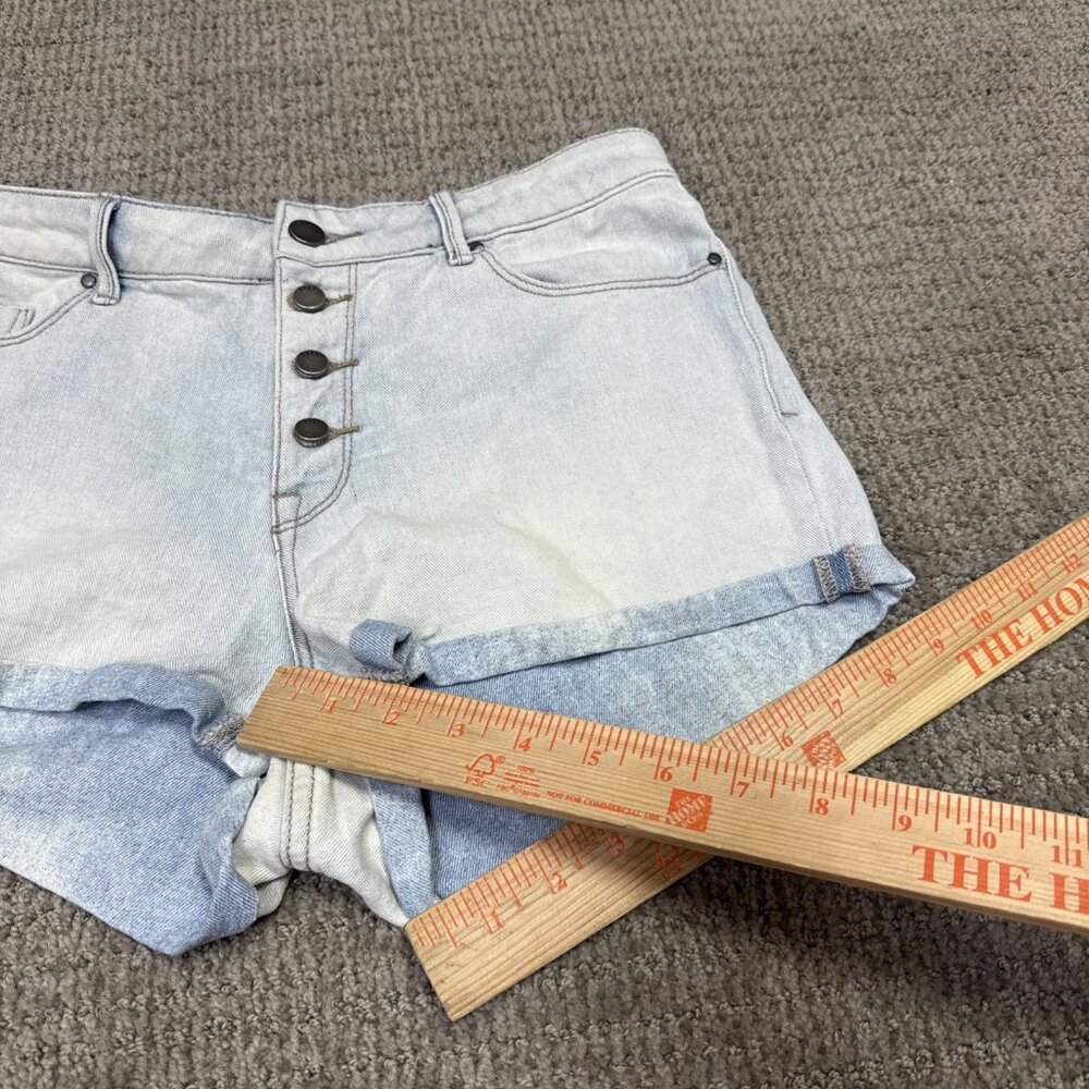 Roxy Shorts Blue Pockets Women’s Size 28 - Picture 3 of 10